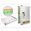Defelom Key Box Aluminium Cabinet with Key Lock 32 Keys (Keychains not Included)