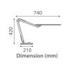 Tronic Desk Lamp LD H712