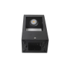 Tronic Black Modern LED Garden Gate Light