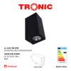Tronic Rectangular-shaped Up & Down COB Wall Light