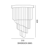 Tronic Wall Bracket-LP 8190-GO