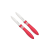 Tramontina Paring Knives Cor 2pcs Set 23461/273
