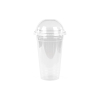 Khaleej Pack Clear Pet Glass 16 OZ with Dome Lid (Pack of 1000)