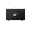 Hisense 65" LED UHD 4K Smart TV with Dolby Vision, 4K AI Upscaler, Game Mode PLUS, Voice Control, Precision Colou, VIDAA 65A6N