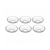 Pasabahce Basic Glass Tea Plate 102mm 6pcs 54451