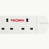 Tronic 6 Way Extension Socket