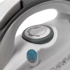 Evvoli Steam Iron with Ceramic Sole White or Black Colour 2400W EVIR-H2400B-W