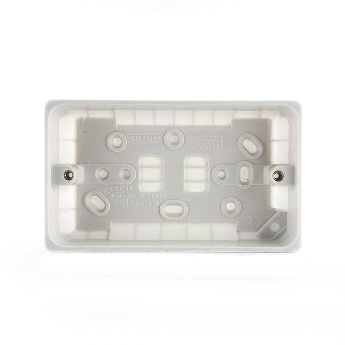 Tronic Twin Switch Surface Box 1 Tronic Twin Switch Surface Box