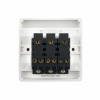 Tronic 3 Gang 2 Way Big Button Switch