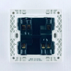 Tronic Big Button 2 Gang 2 Way Switch