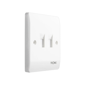 Tronic Telephone Socket White RJ11 4 Line