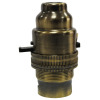 Tronic Brass Lamp Holder B22 (Pin)