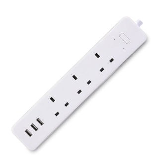 Tronic Smart Extension with 3 USB 13Amps