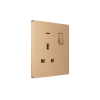 Tronic Single Switch Socket With Neon