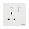 Tronic Single Switch Socket With Neon