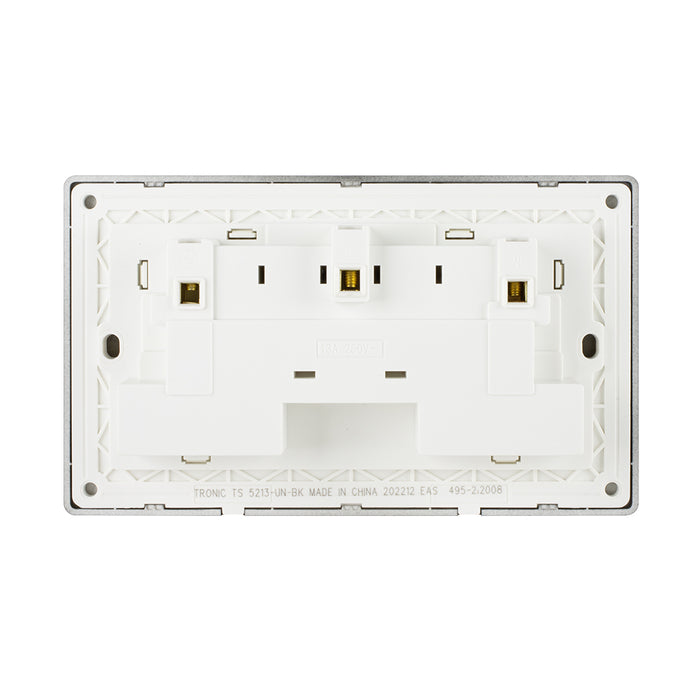 Tronic Universal Switch Socket Twin 8 Tronic Universal Switch Socket Twin