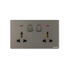 Tronic Universal Switch Socket Twin