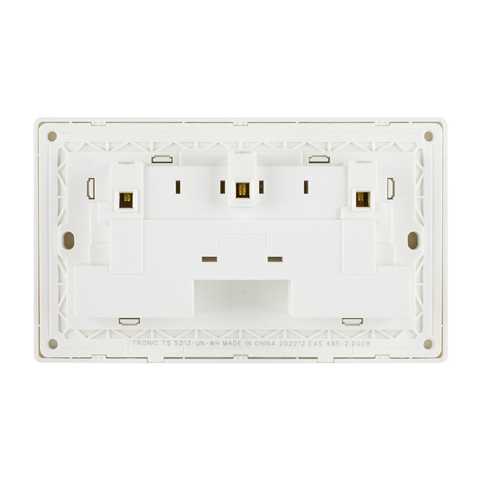 Tronic Universal Switch Socket Twin 6 Tronic Universal Switch Socket Twin