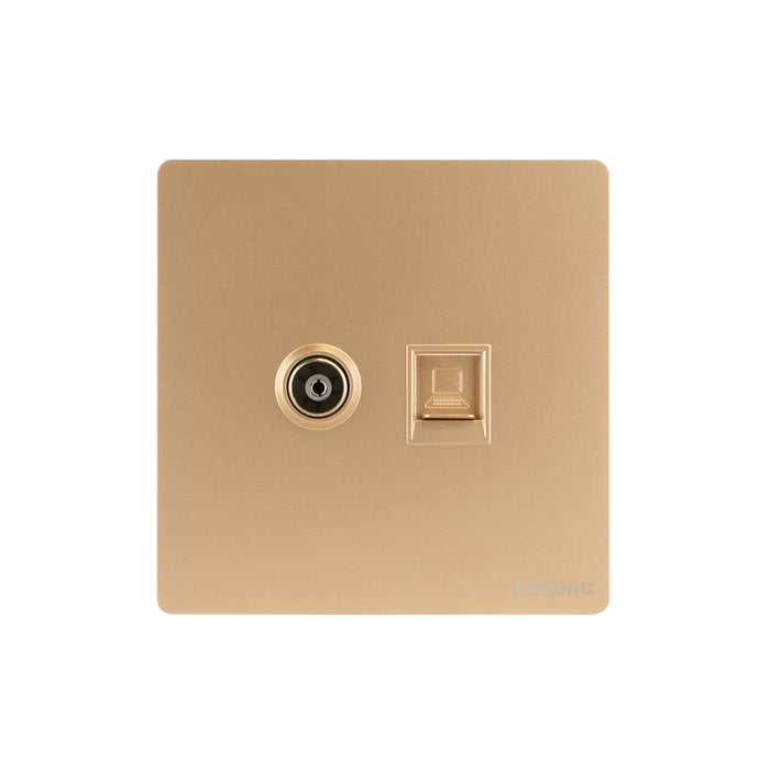Tronic Tv And Data Socket 2 Tronic Tv And Data Socket