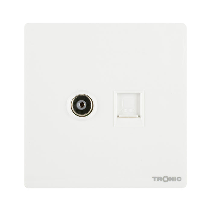 Tronic Tv And Data Socket 4 Tronic Tv And Data Socket