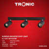 Tronic Triple Surface Mounted Spotlight