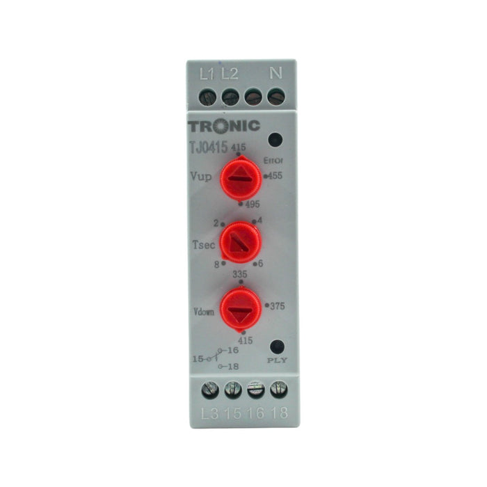 Tronic Phase Failure &Amp; Sequence Relay 1 Tronic Phase Failure &Amp; Sequence Relay