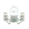 La Opala Dinner Set White Classique 38 Pieces LC038