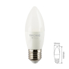 Tronic 7 Watts Candle LED E27 (Screw) Bulb