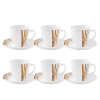 La Opala Dinner Set Quadra Golden Shades 20 Pieces LG020