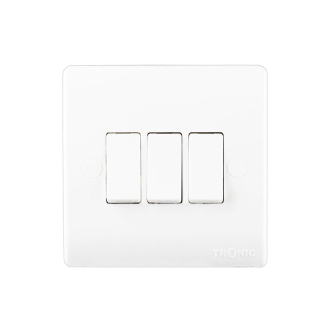 Tronic 3 Gang 2 Way Switch Standard