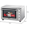 Nikai Oven Electric 52L With Rosting Function 4 Knobs Control 1800W NT5201RCAX1 120 Mins Timer Stainless Steel Heating Elements Inner Light Convection Fan Double Glass Panel