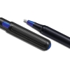 Pentonic Ballpen Assorted Dispenser, Low Viscosity Ink Allows The Rolling Ball to Glide Across All Kinds of Paper Surfaces Without Smearing, Sleek Charcoal Gray Finish 50pcs PBPA50S