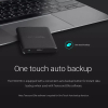 Transcend 2TB Portable External SSD - One-Touch Backup, One-Time Password Protection, Includes Type-A and Type-C Cables, TS2TESD270C.