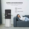 Nikai Water Dispenser 2 Taps Bottom Load with Cup Holder NWD5000BSS 2 Taps Hot And Cold Compressor Cooling Steel Tank Anti Bacterial Design