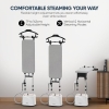 Nikai Garment Steamer 2.2L Tank Suit Hanger 1950W NGS292AB Water Filtration Function 3 Bar Pump Inside 79Cm Iron Board Length Automatic Power Off
