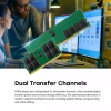 Transcend Laptop Memory Module - 8GB RAM DDR5 5600, SO-DIMM, 1Rx16 Configuration, 1Gx16, CL46, 1.1V, JM5600ASG-8G.