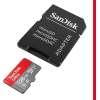 SanDisk MicroSD Card 128GB Ultra microSDXC UHS-I Memory Card with Adapter - Supports Speeds Up to 140MB/s.