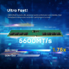 Transcend Laptop Memory Module - 8GB RAM DDR5 5600, SO-DIMM, 1Rx16 Configuration, 1Gx16, CL46, 1.1V, JM5600ASG-8G.