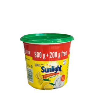 Sunlight Dishwashing Paste, Removes Stains 1kg 68921007