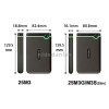 Transcend USB External Hard Drive 2TB 3.0