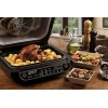 Kenwood Airfryer 8l Digital Touch Screen 4 in 1 Fry, Grill, Roast and Bake 1700w Ghf40.000bk4 Grill Levels, 8 Preset Functions - Grill, Air Crisp, Roast, Bake, Pizza, Reheat, Dehydrate & Manual Function