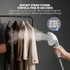Nikai Garment Steamer 2.2L Tank Suit Hanger 1950W NGS292AB Water Filtration Function 3 Bar Pump Inside 79Cm Iron Board Length Automatic Power Off