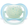 Philips Avent Soother Ultra Air Night Time 0-6m 2's 376/10