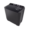 LG Washing Machine 18kg TwinTub Manual Washer with Roller Jet Pulsator, 3 Wash Program, Wind Jet Dry P2061RWPT
