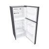 LG Refrigerator 234L Double Door, Top Freezer with Inverter Linear Compressor, Multi Air Flow Silver GC-252SLBB