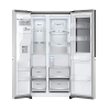 LG Refrigerator 635L Mirror InstaView Door in Door, Side by Side Door with Smart Inverter Compressor, UVnano™, Steel GC-X267MSEW