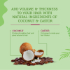 Vatika Naturals Hot Oil Treatment Tropical Coconut & Castor Oil for Volume & Thickness 1kg