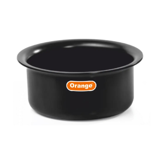 Orange Hard Anodized Top Aluminium Pot No9 0.75L OHAC116
