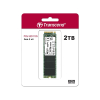 Transcend Internal PCIe SSD 2TB, Up to 2,500MB/s Speed, M.2 SSD (2280), NVMe Standard, Gen3 x4 3D TLC, 3D NAND Flash, Unmatched Reliability TS2TMTE110S