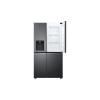 LG Refrigerator 635L Door in Door Black GC-J257SQRS